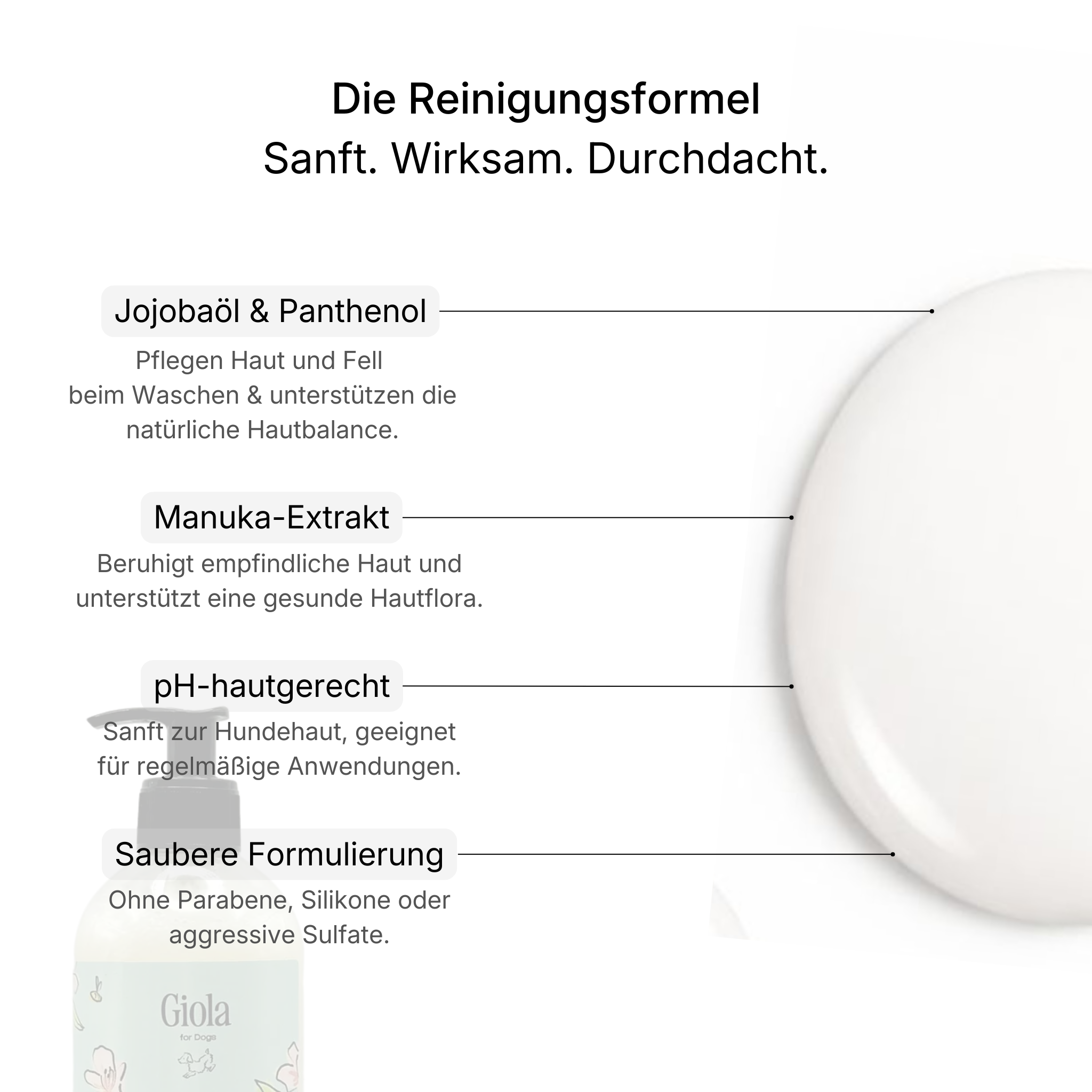 Anti-Knoten-Waschset