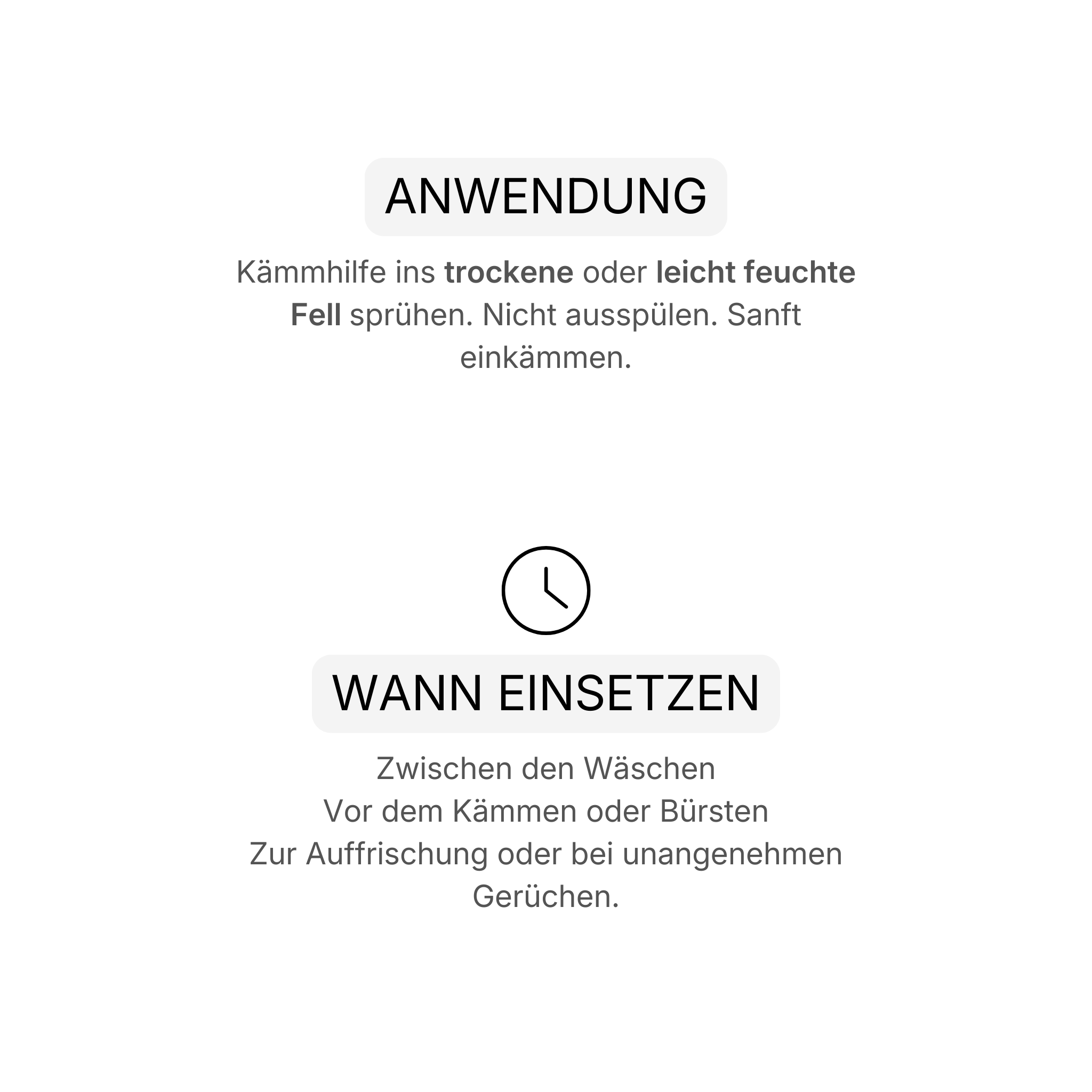 Leave-In Pflegespray